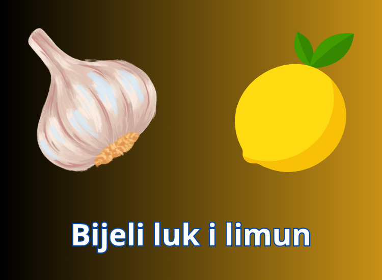 bijeli luk i limun bijeli luk i limun za masnocu