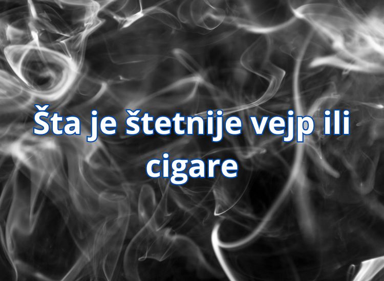 sta je stetnije vejp ili cigare
