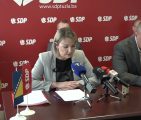 Press konferencija Kluba poslanika SDP-a u Skupštini TK
