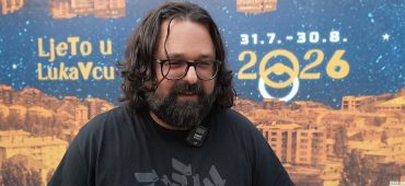 Promocija romana „Safari u Sarajevu“ u Lukavcu, Andrej Nikolaidis
