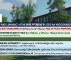 Vodosnabdijevanje uglavnom uredno, poteškoće u visinskim zonama zbog radova na rezervoaru Doložaj